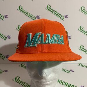 Headgear Classics Hat Mamba Kobe Bryant Los Angeles Snapback Orange Teal Cap